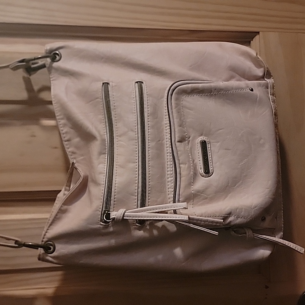 Light pink side bag